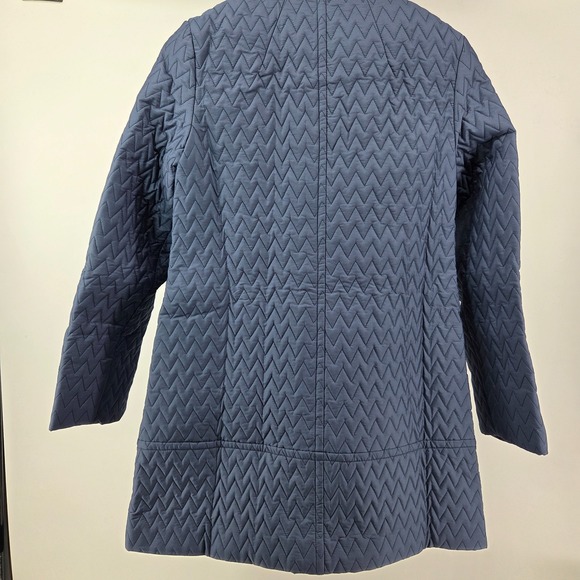 Modernist Women's Small Quilted Lined Winter Coat New Cozy Style Vintage Inspire - Picture 13 of 14